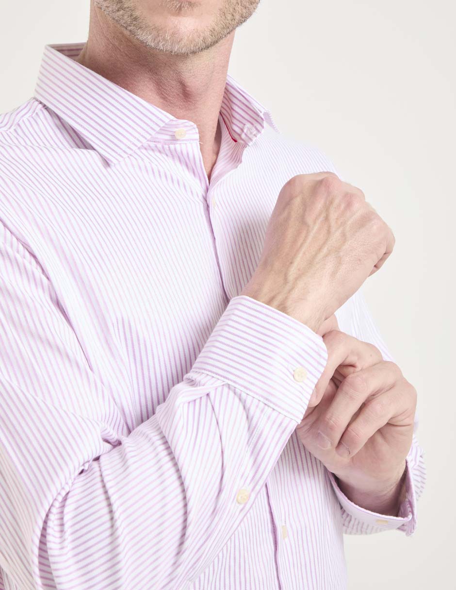 Camisa de vestir manga larga para hombre 4