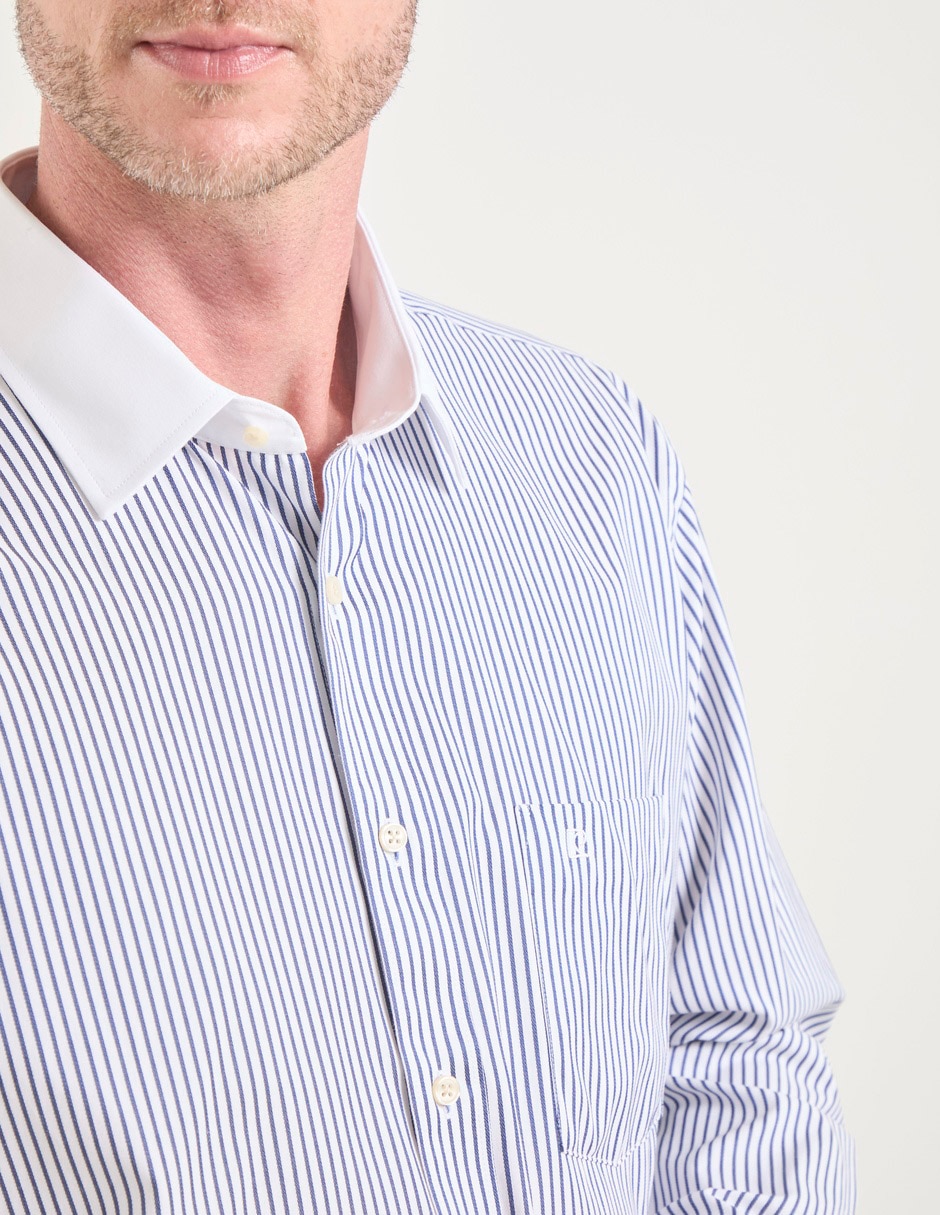 Camisa de vestir manga larga para hombre 4