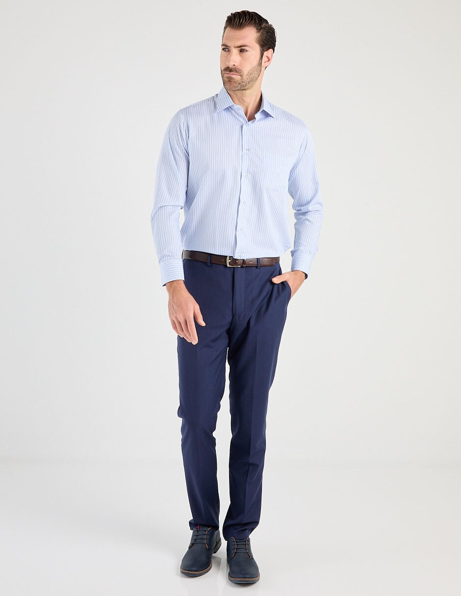 Camisa de vestir manga larga para hombre 3