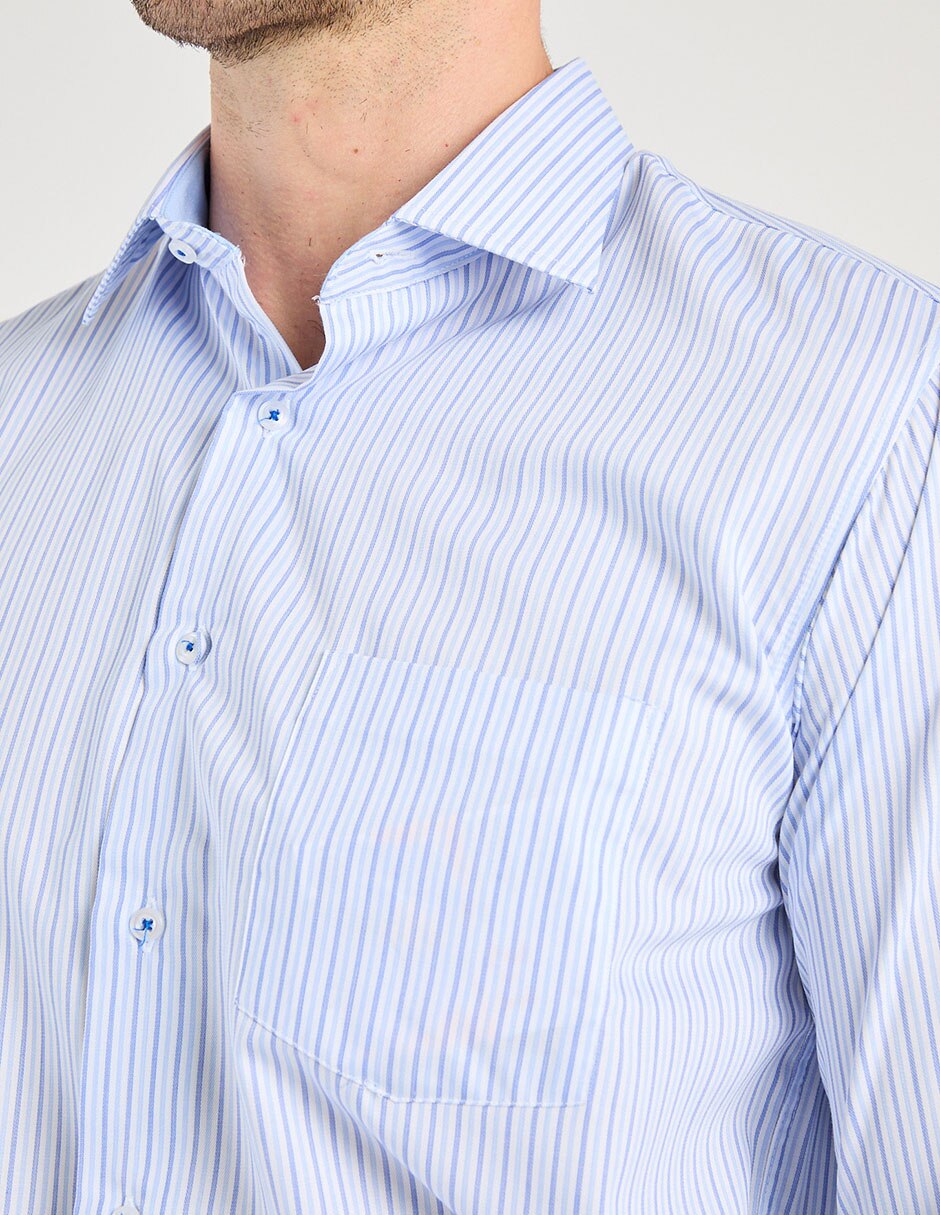 Camisa de vestir manga larga para hombre 5