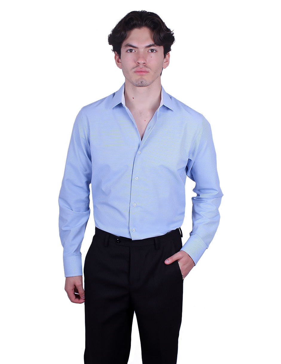 Camisa formal manga larga para hombre Camisa formal manga larga para hombre