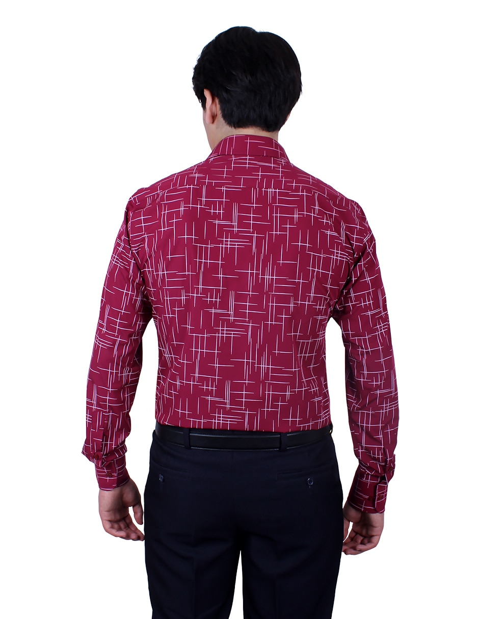 Camisa de vestir manga larga para hombre 3