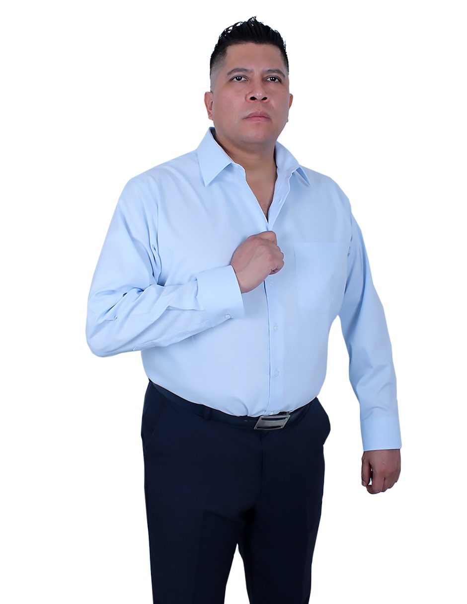Camisa de vestir manga larga para hombre Camisa de vestir manga larga para hombre