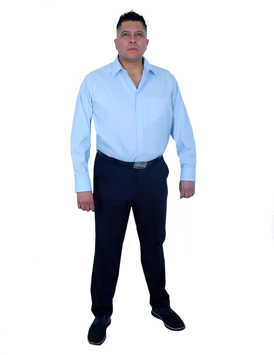 Camisa de vestir manga larga para hombre 2