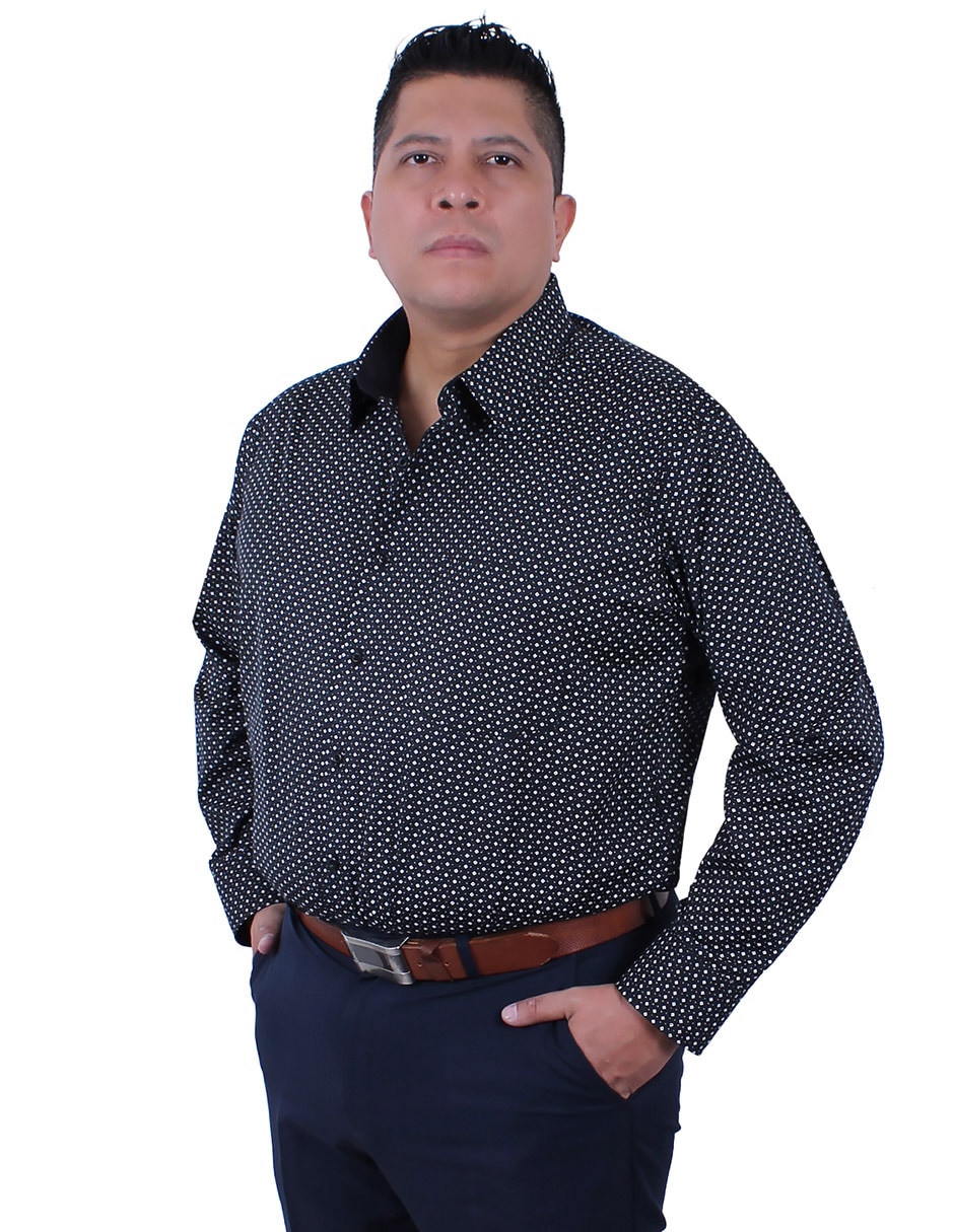 Camisa de vestir manga larga para hombre Camisa de vestir manga larga para hombre
