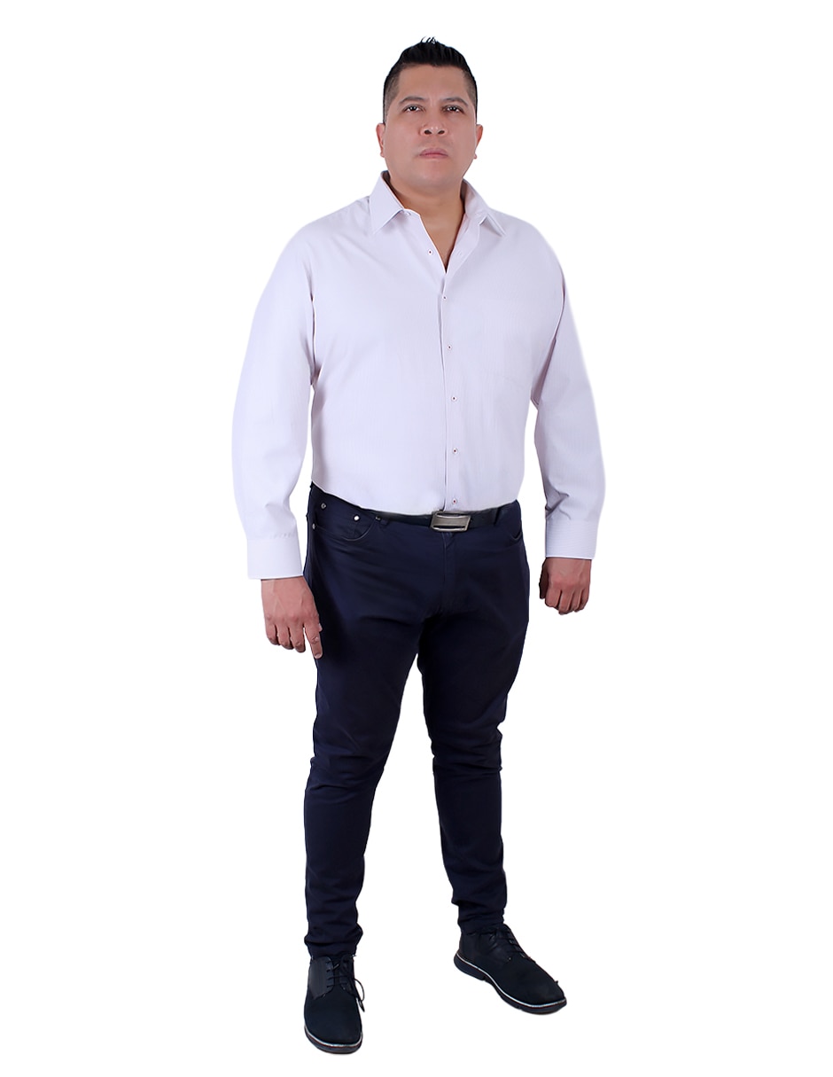 Camisa de vestir manga larga para hombre 3