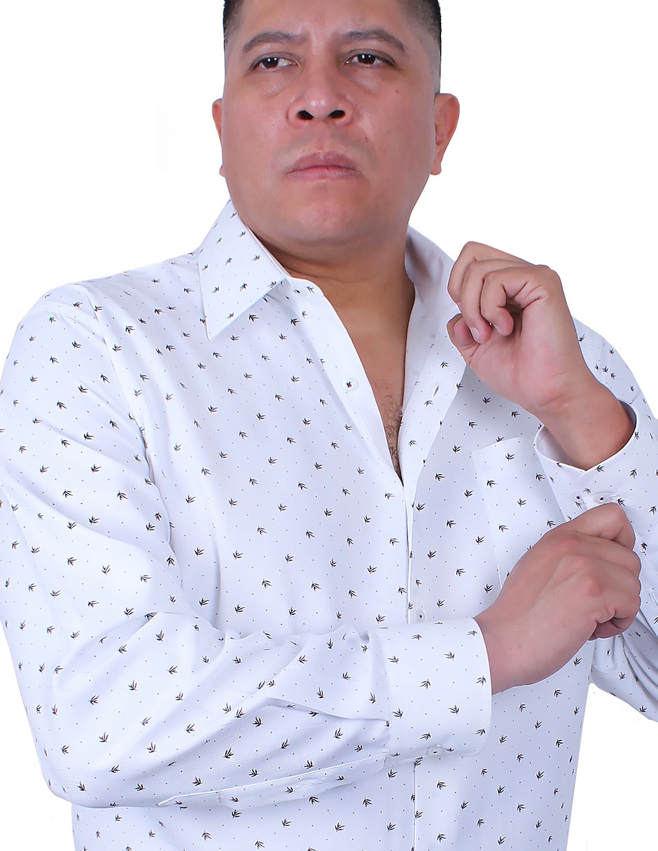Camisa de vestir manga larga para hombre 4