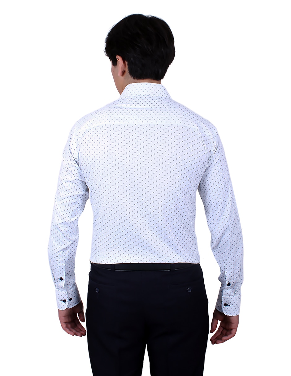 Camisa de vestir manga larga para hombre 3