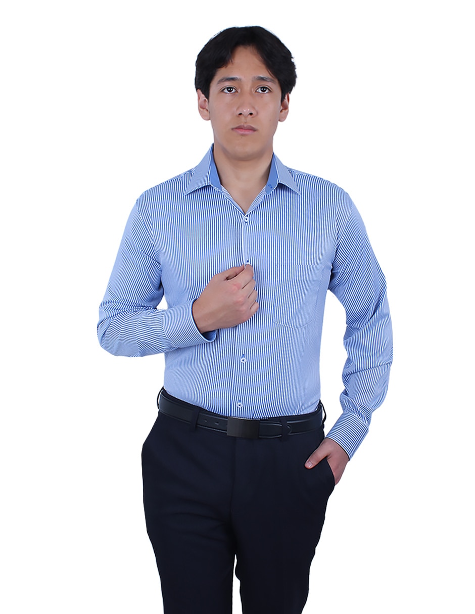 Camisa de vestir manga larga para hombre Camisa de vestir manga larga para hombre