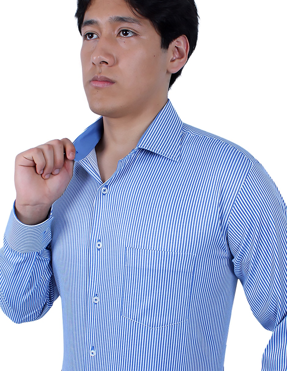 Camisa de vestir manga larga para hombre 2