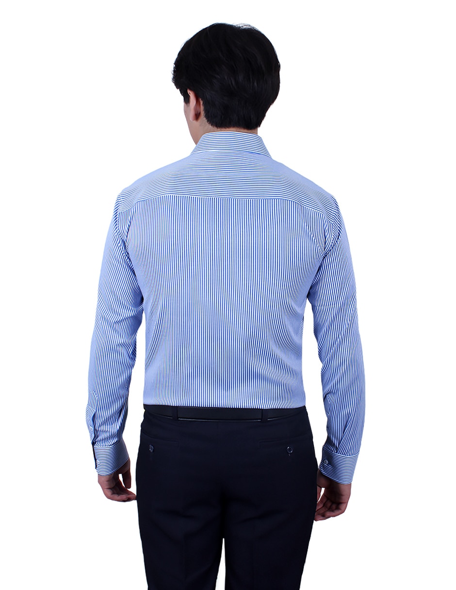 Camisa de vestir manga larga para hombre 4
