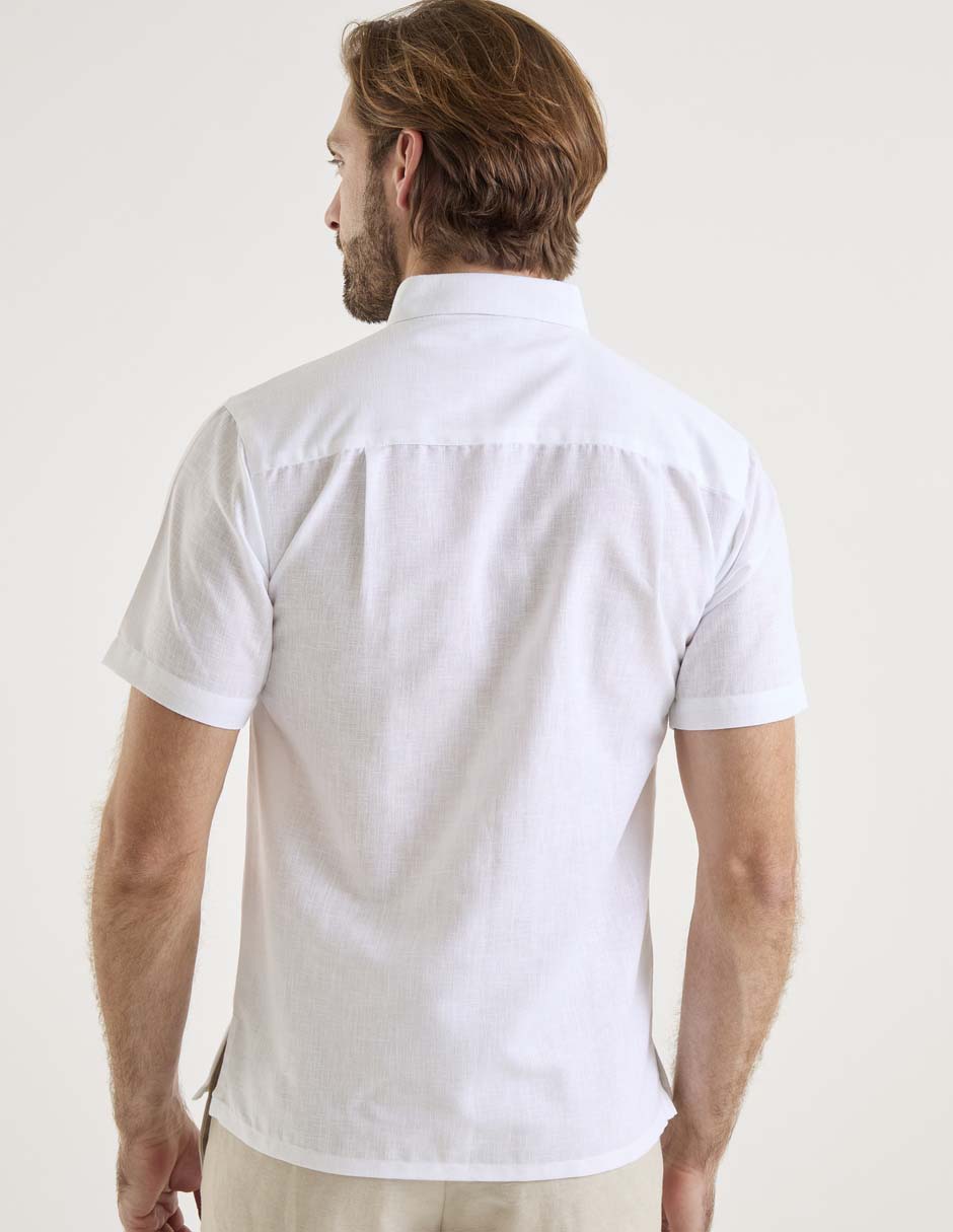 Camisa casual manga corta para hombre 2