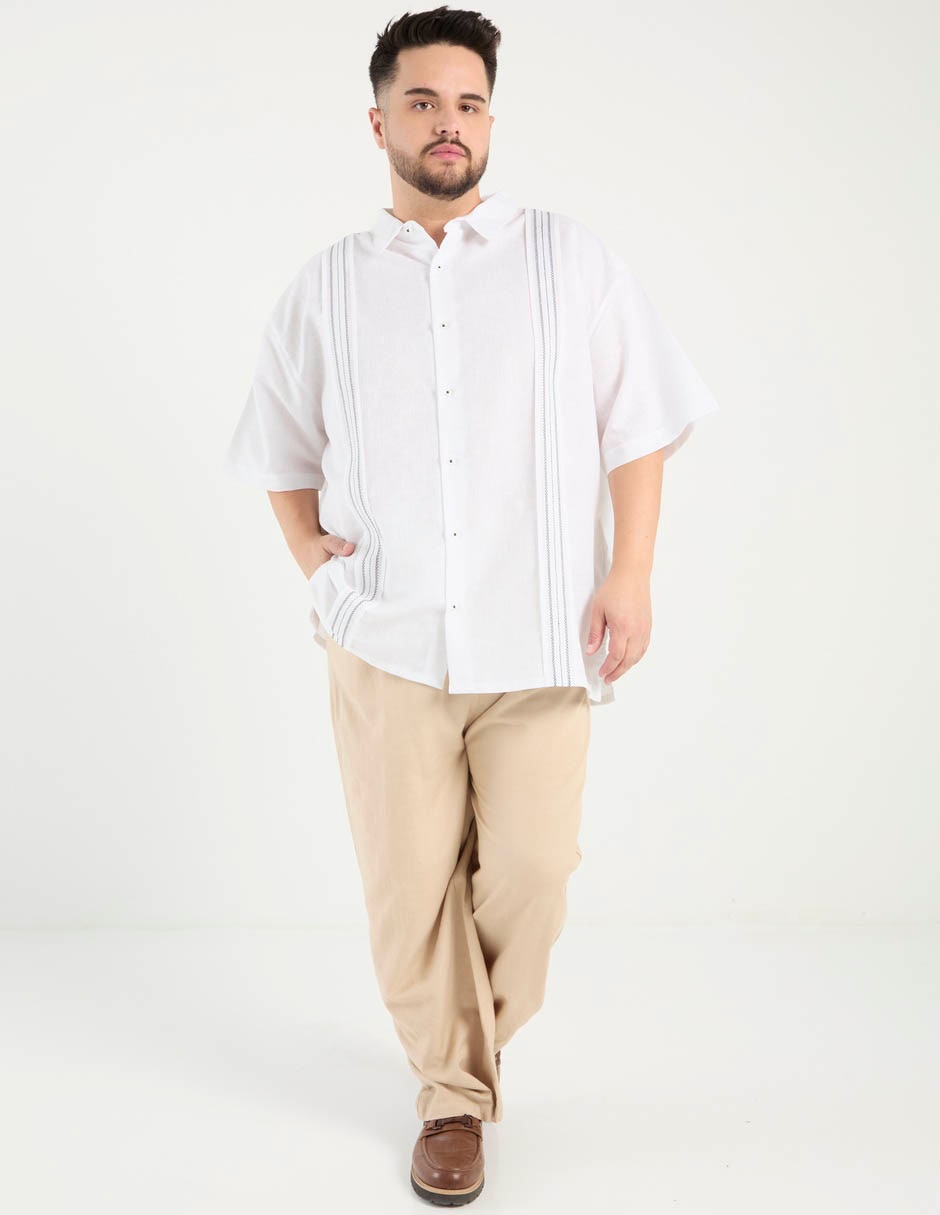 Camisa casual manga corta para hombre 3