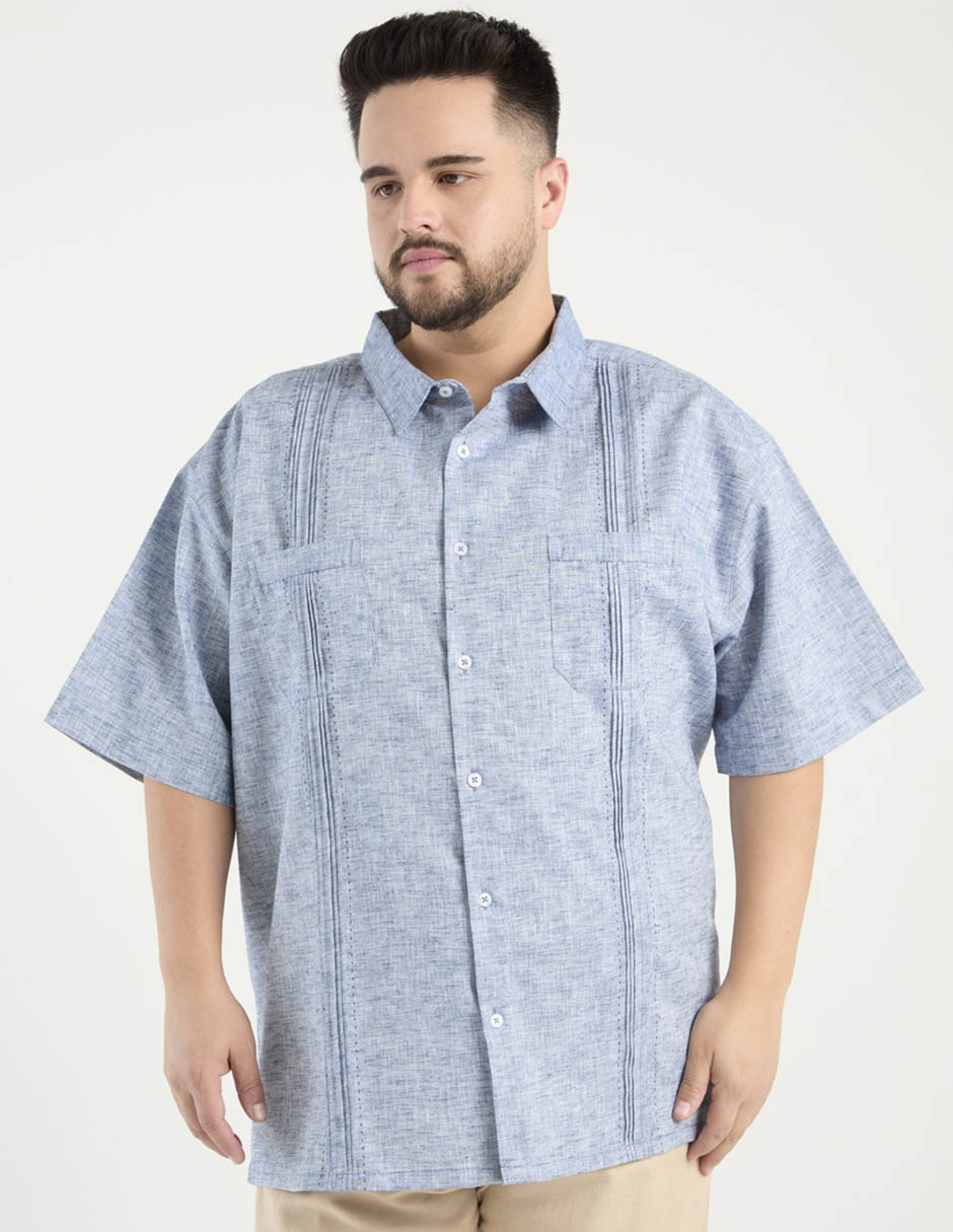 Camisa casual manga corta para hombre