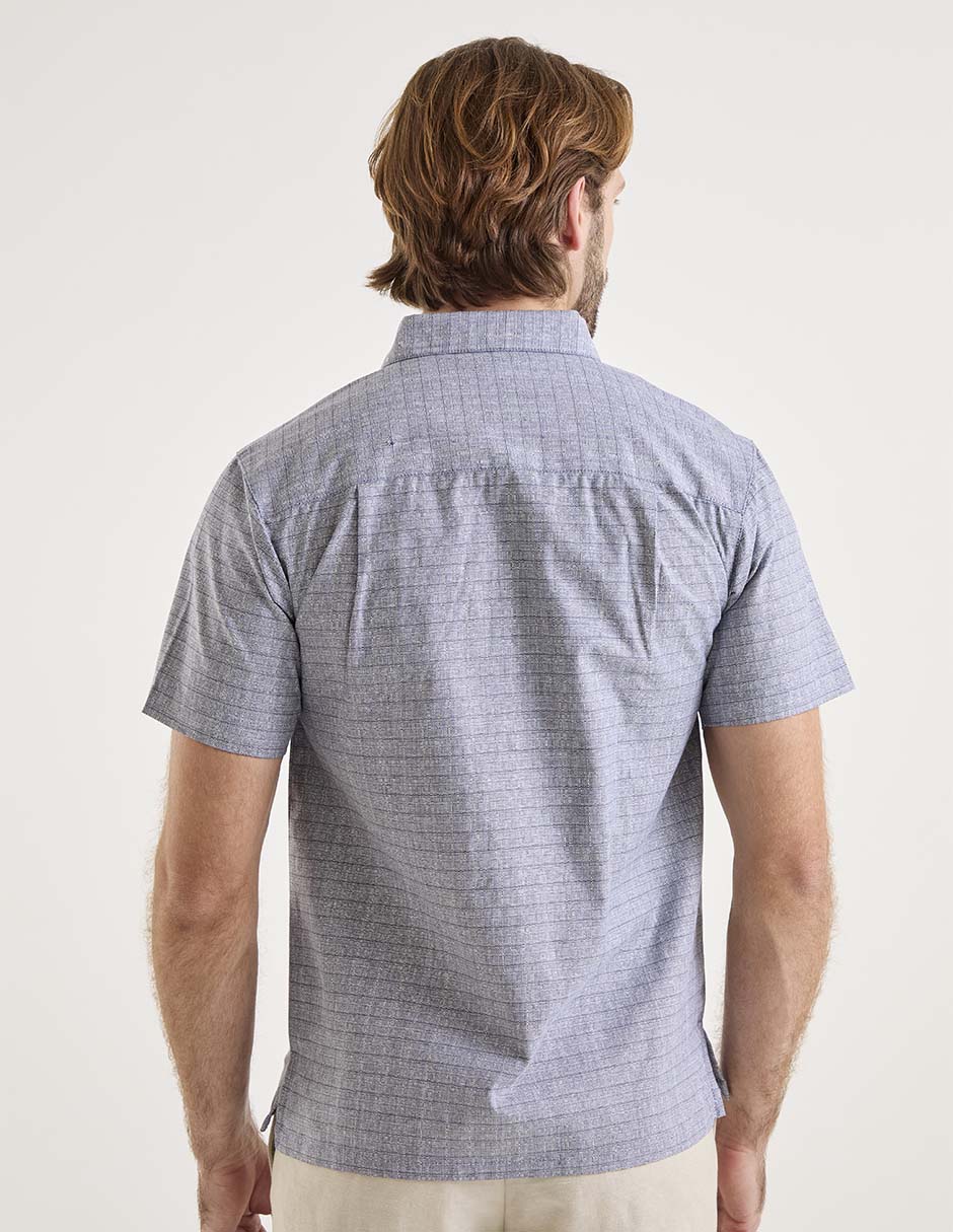 Camisa casual manga corta para hombre 2