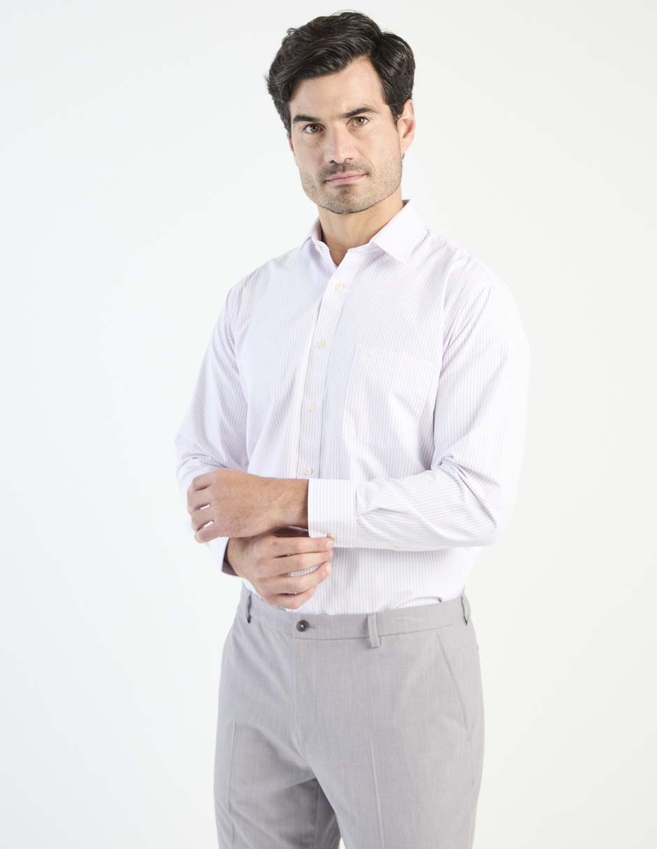 Camisa de vestir manga larga para hombre Camisa de vestir manga larga para hombre