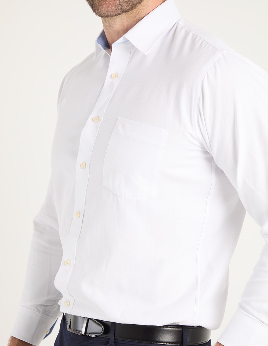 Camisa de vestir manga larga para hombre 4