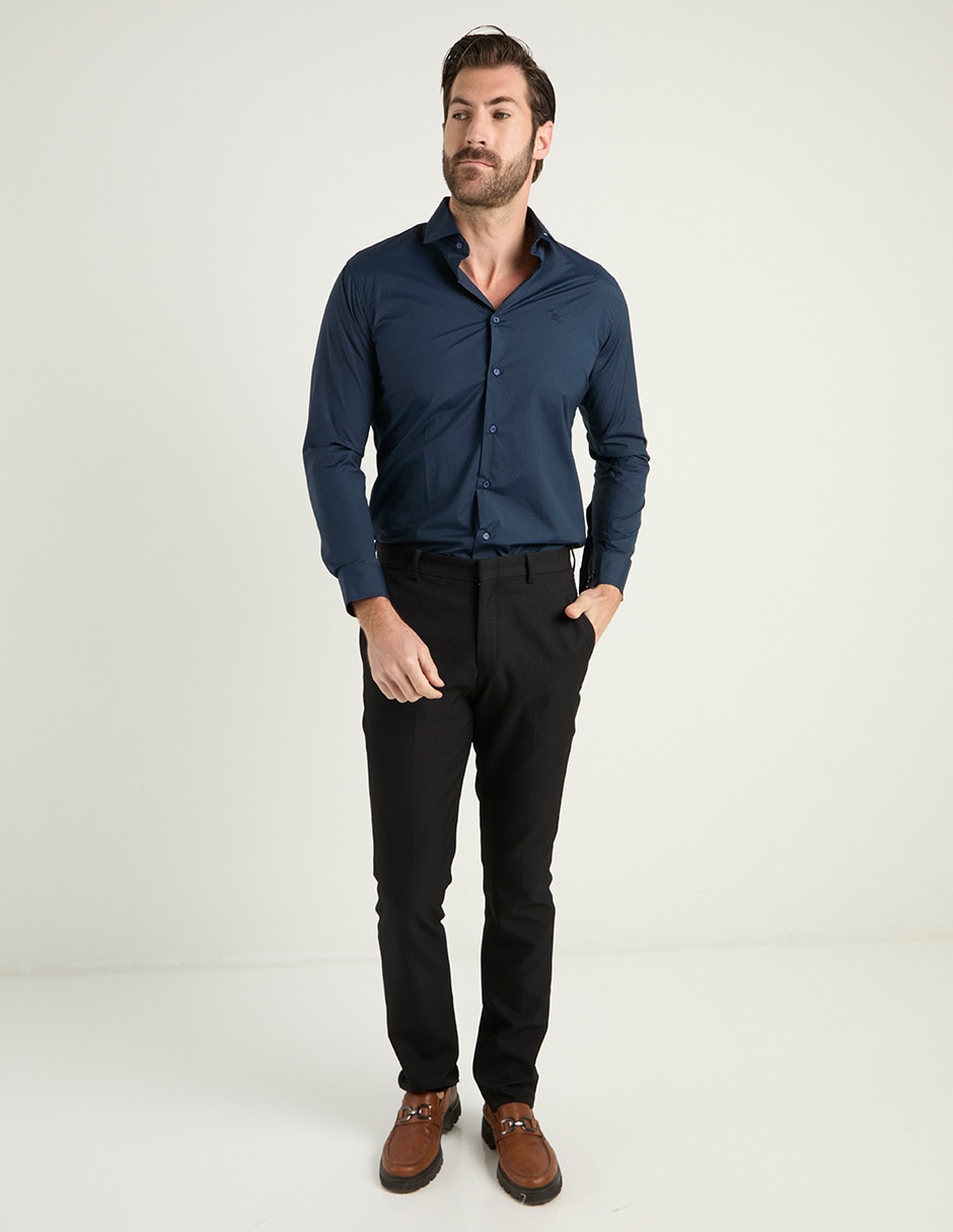 Camisa de vestir manga larga para hombre 3