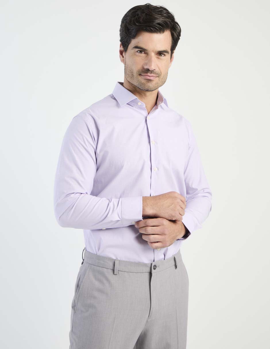 Camisa de vestir manga larga para hombre Camisa de vestir manga larga para hombre