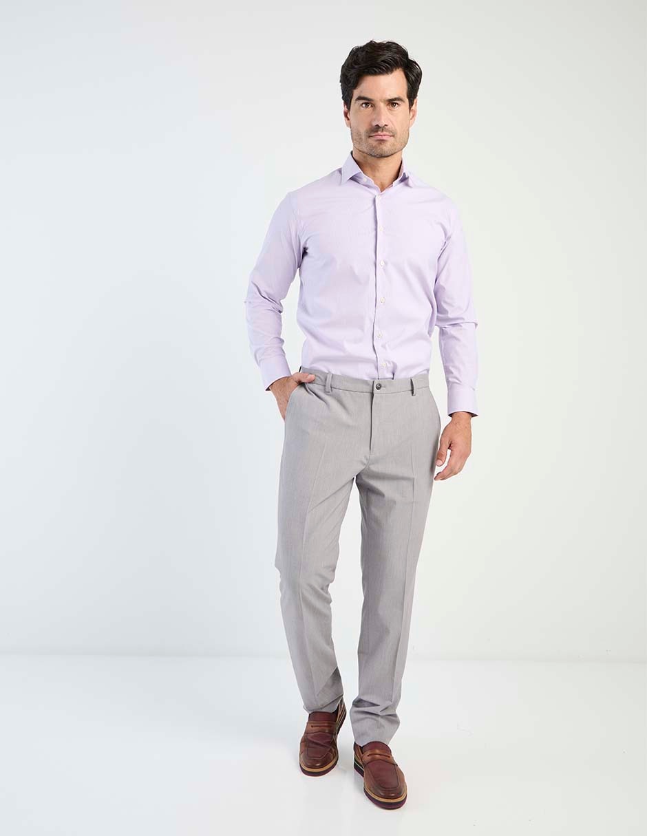 Camisa de vestir manga larga para hombre 3