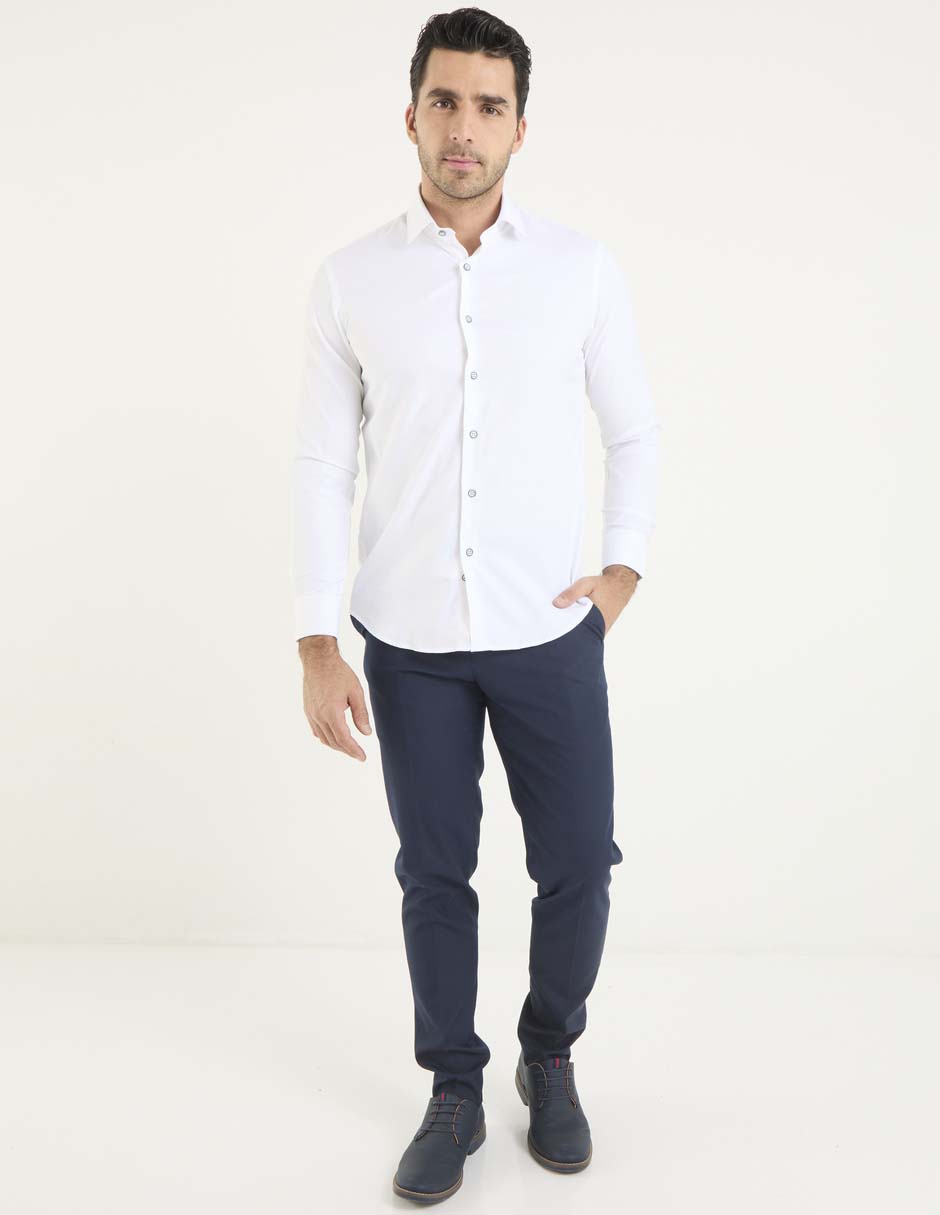 Camisa de vestir manga larga para hombre 3