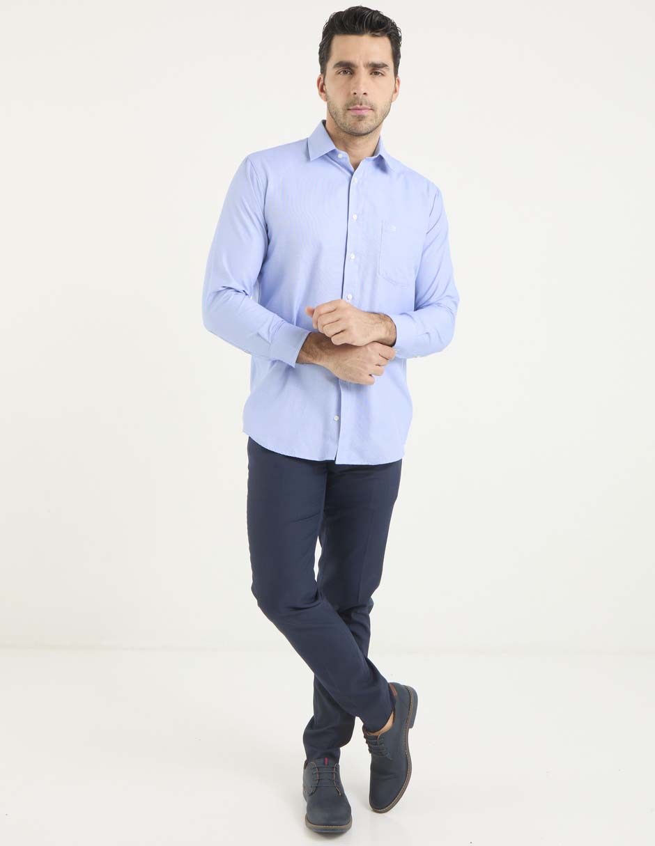 Camisa de vestir manga larga para hombre 3