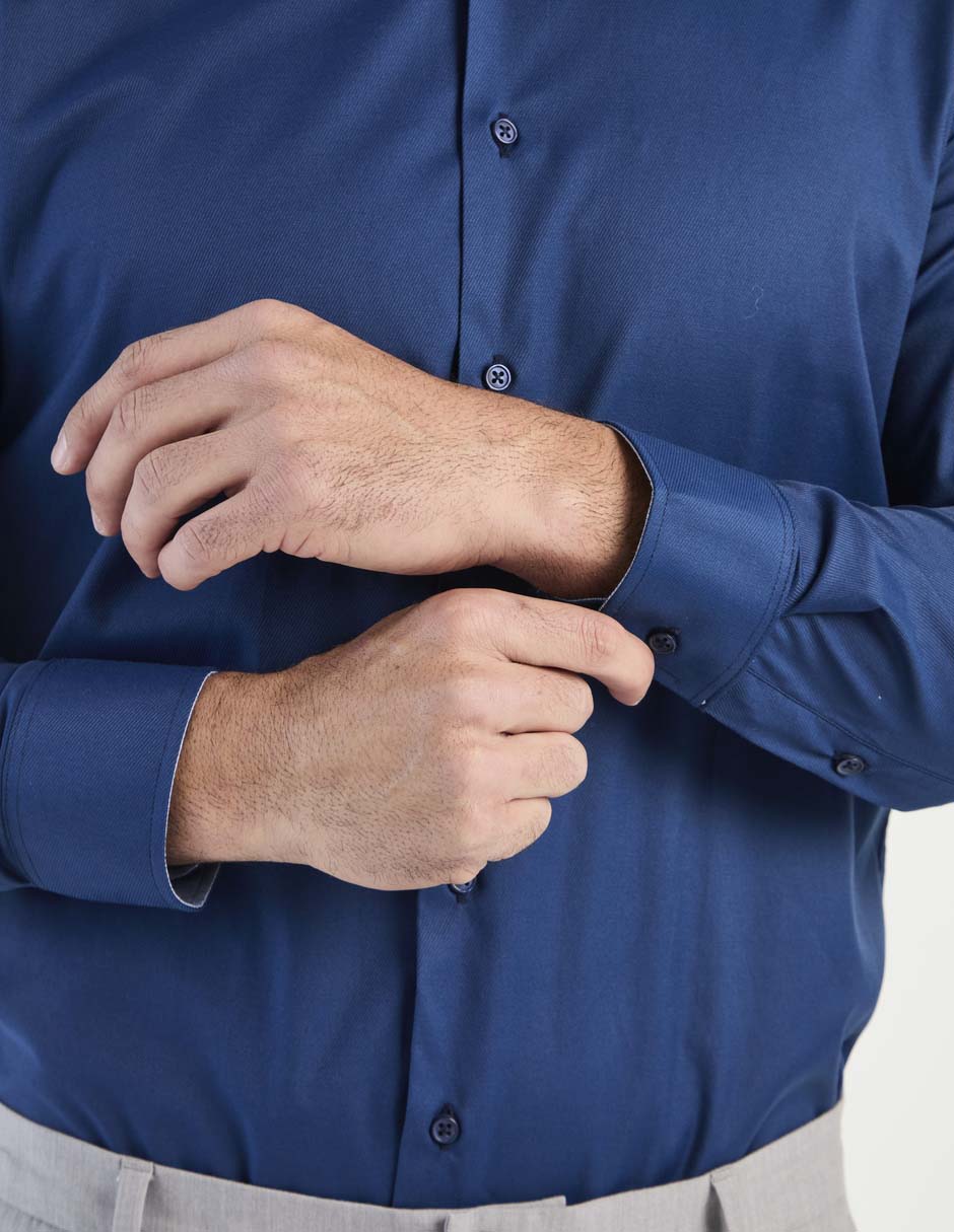 Camisa de vestir manga larga para hombre 5