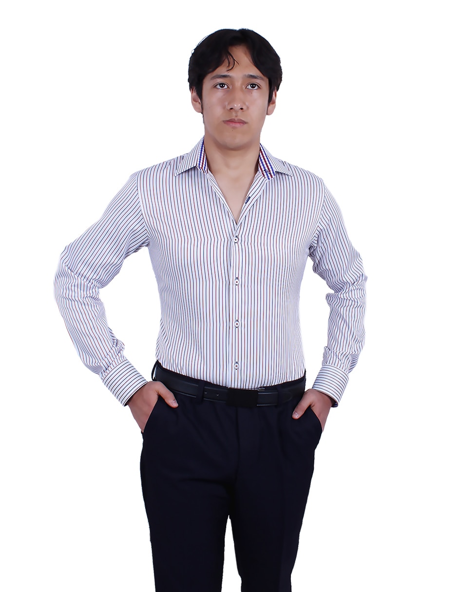 Camisa de vestir manga larga para hombre Camisa de vestir manga larga para hombre