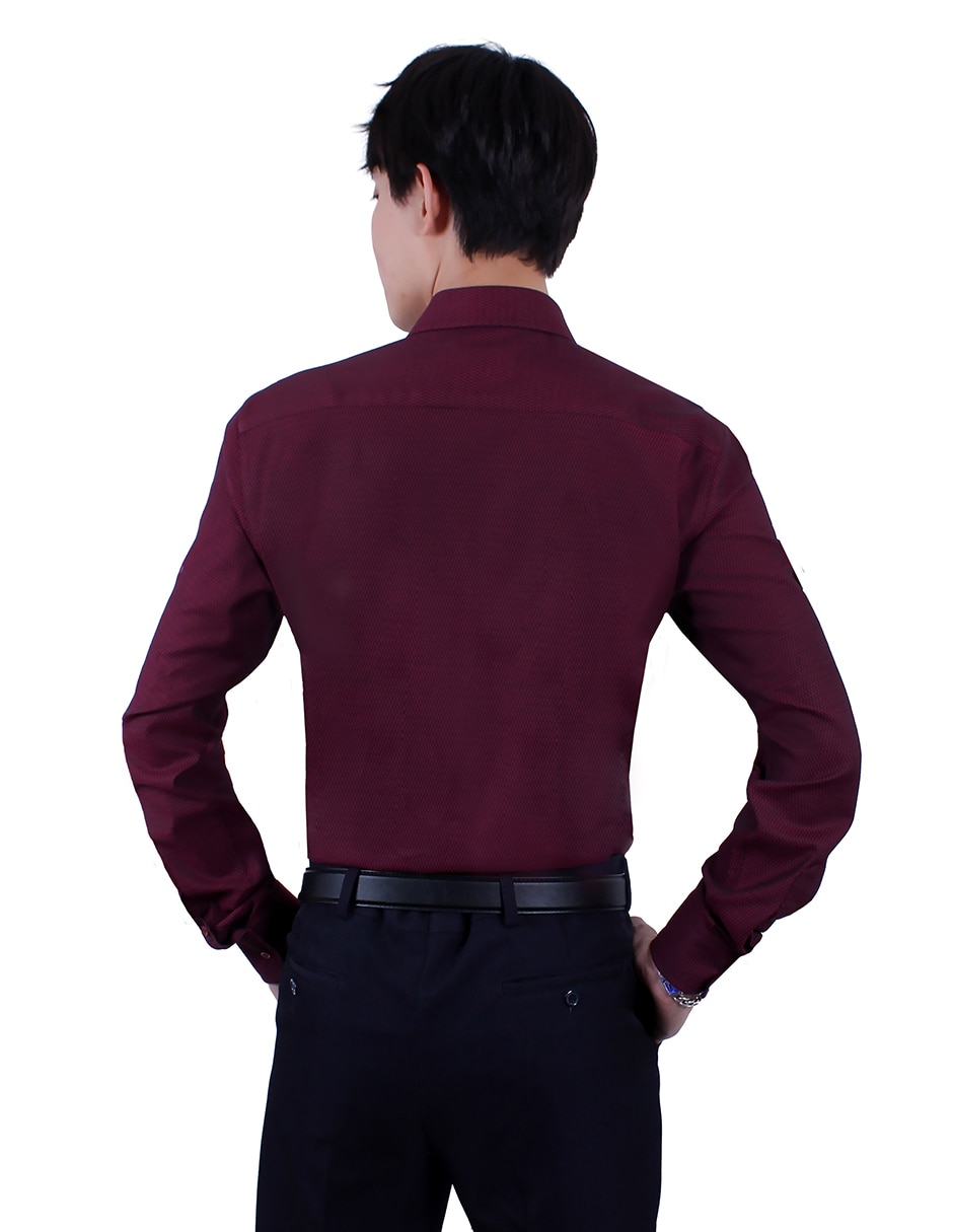 Camisa de vestir manga larga para hombre 3