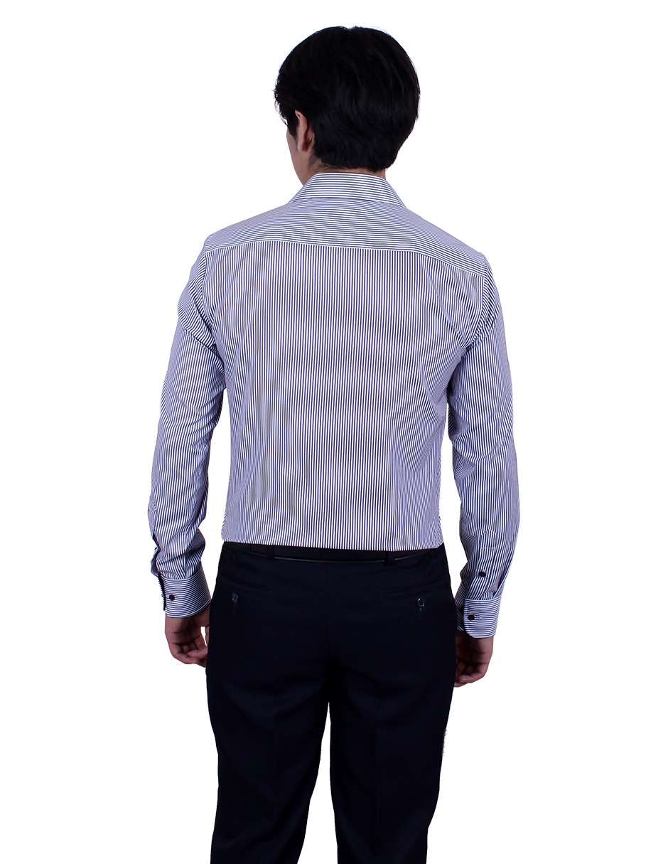 Camisa de vestir manga larga para hombre 3