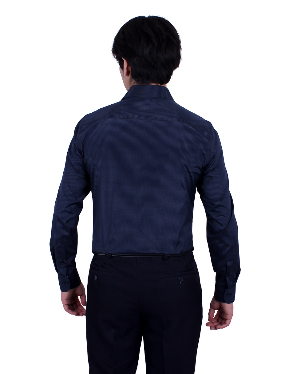 Camisa de vestir manga larga para hombre 3