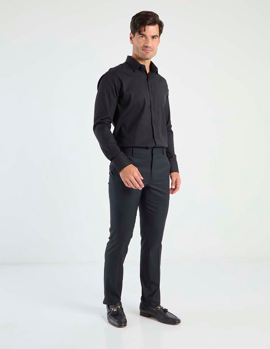 Camisa de vestir manga larga para hombre 3