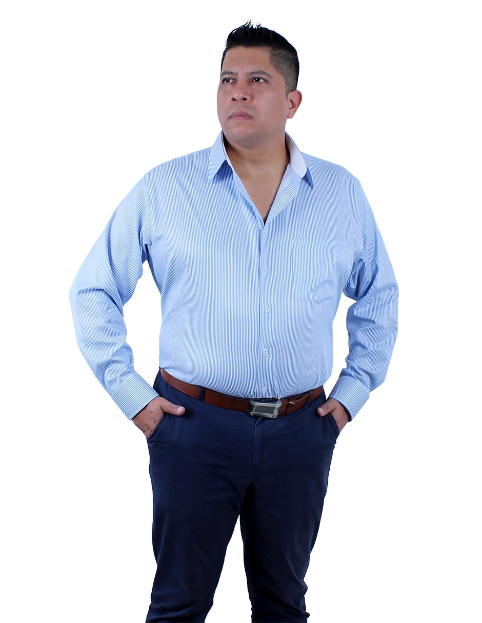 Camisa de vestir manga larga para hombre Camisa de vestir manga larga para hombre