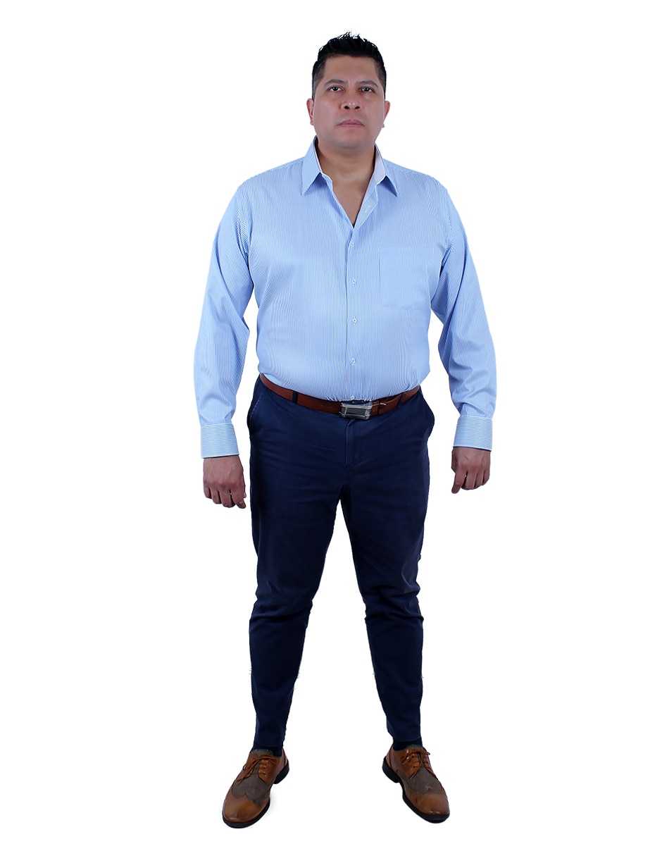 Camisa de vestir manga larga para hombre 2