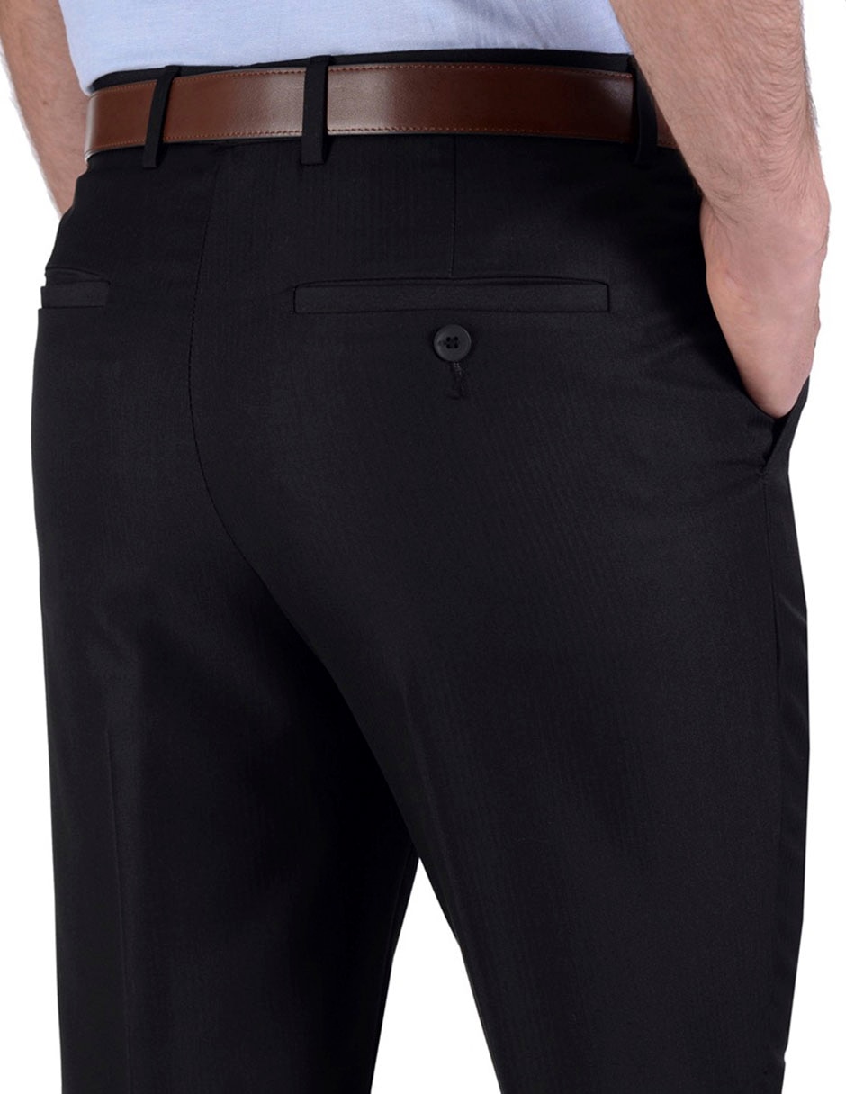 Pantalón recto de algodón para hombre 4
