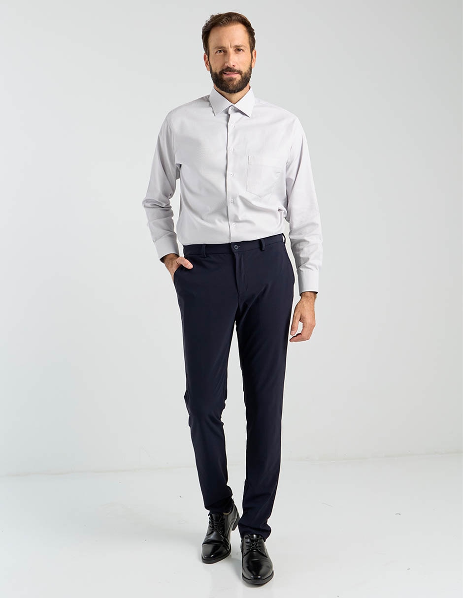 Camisa de vestir manga larga para hombre 3