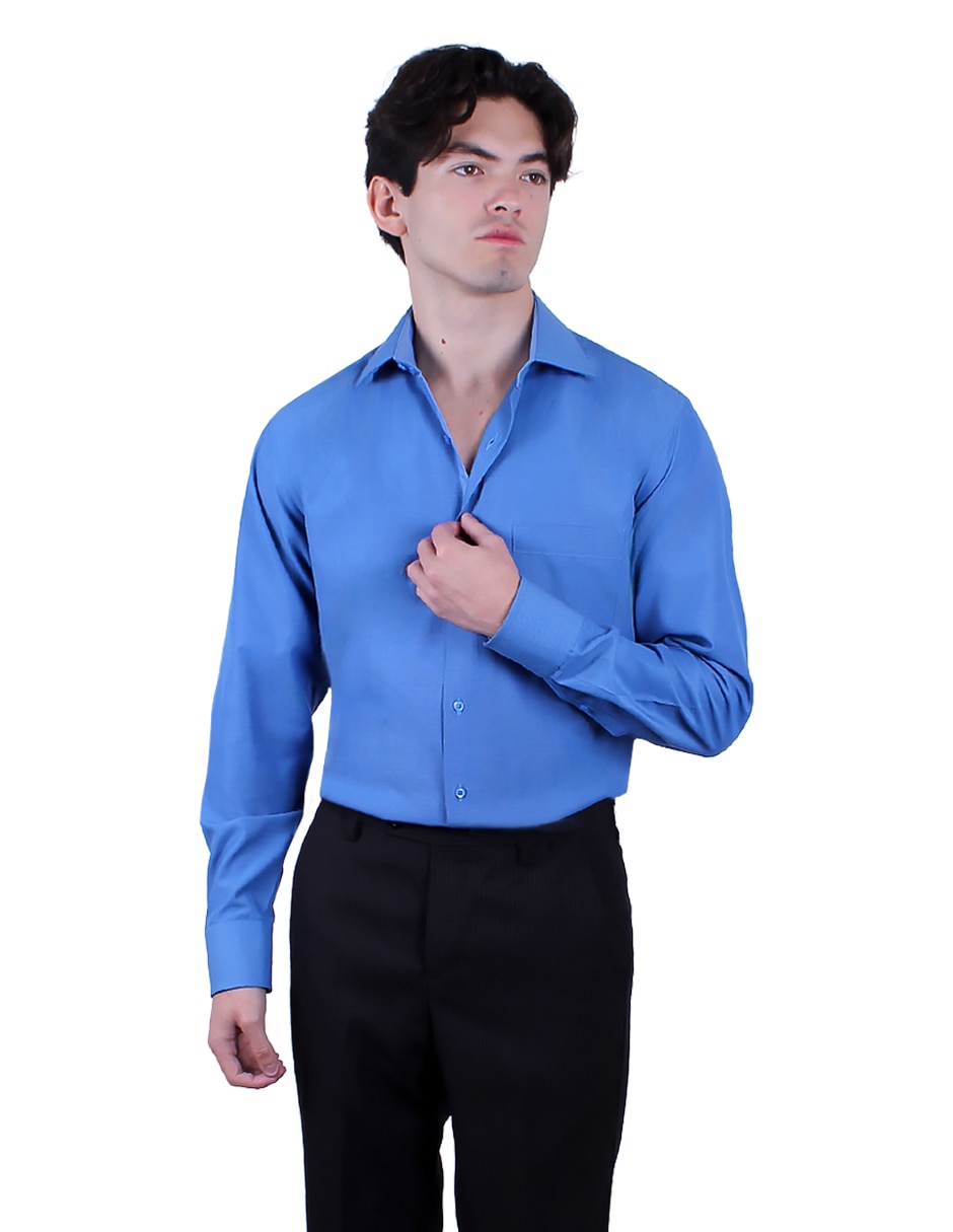 Camisa de vestir manga larga para hombre Camisa de vestir manga larga para hombre