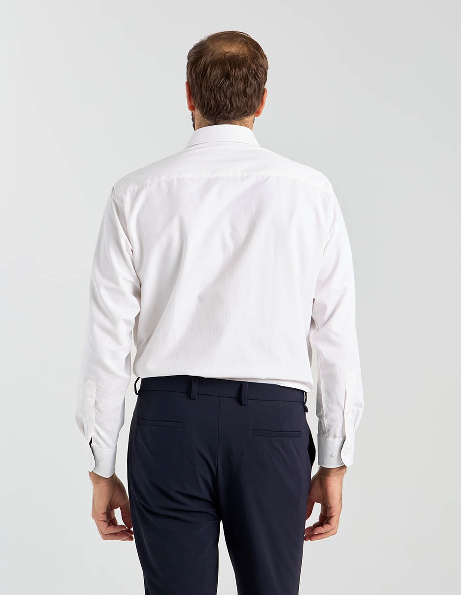 Camisa de vestir manga larga para hombre 6