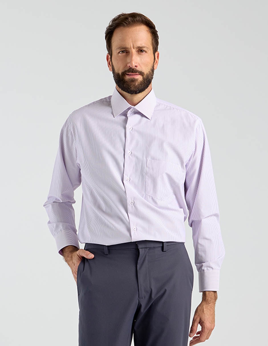 Camisa de vestir manga larga para hombre 2