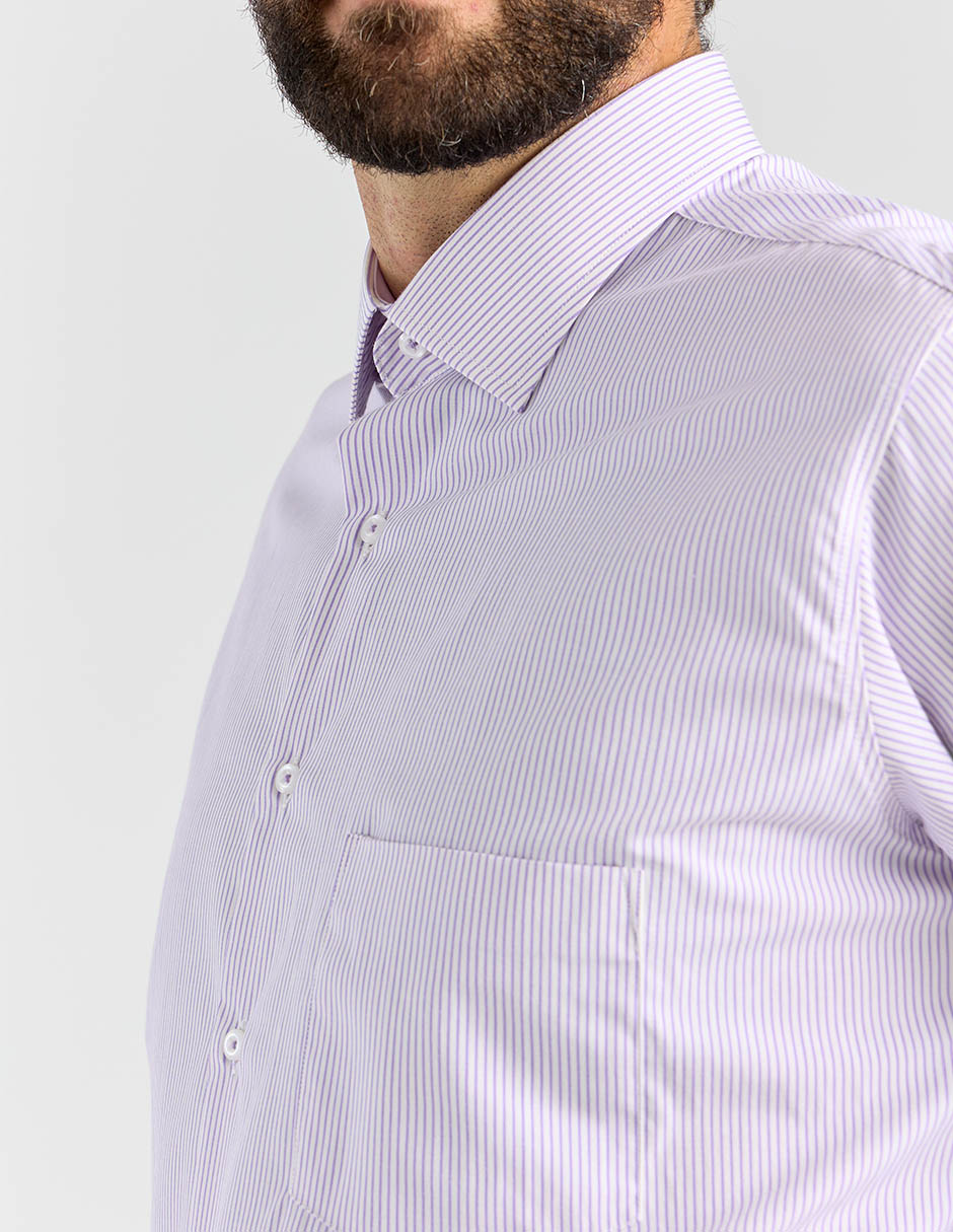 Camisa de vestir manga larga para hombre 4