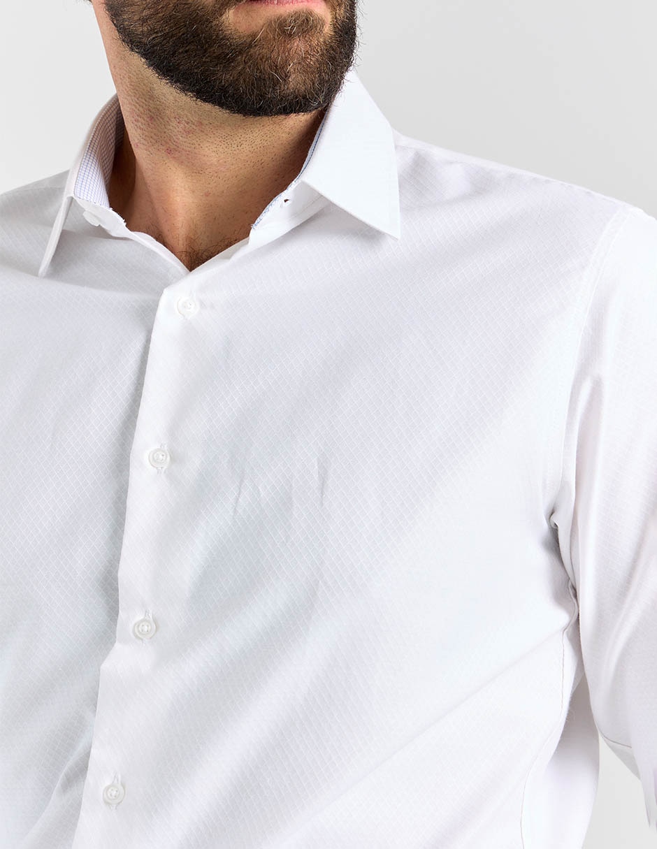 Camisa de vestir manga larga para hombre 4