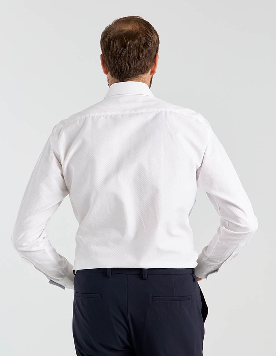 Camisa de vestir manga larga para hombre 6