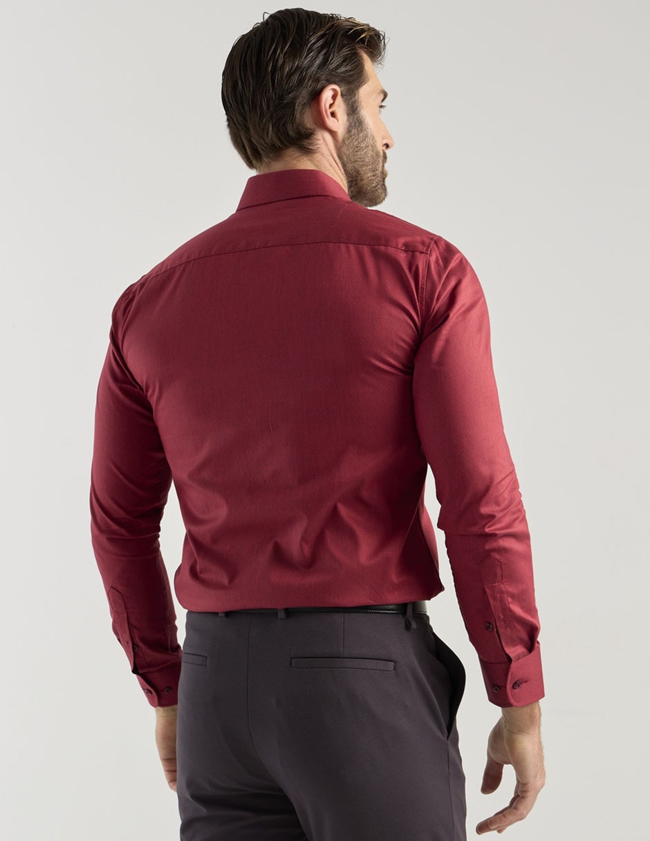 Camisa de vestir manga larga para hombre 2