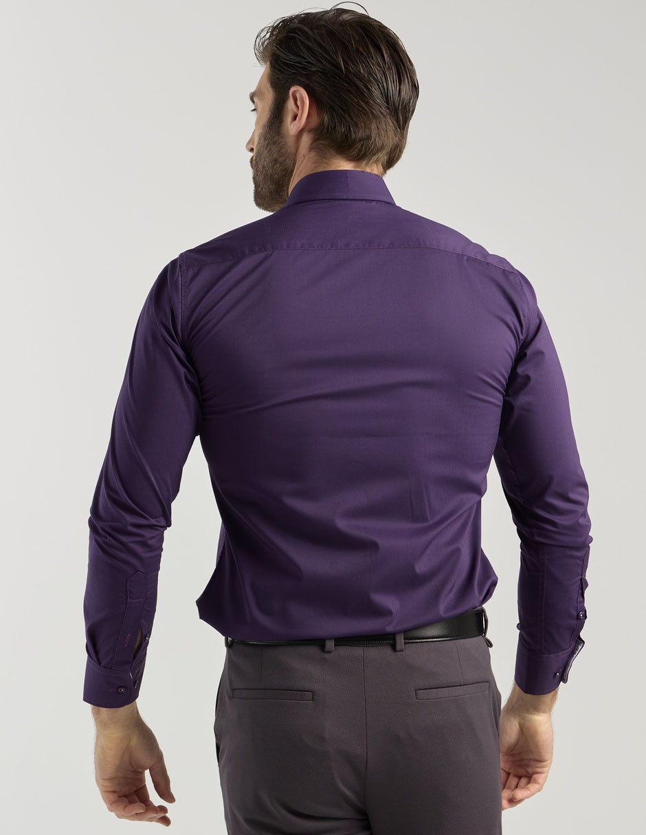 Camisa de vestir manga larga para hombre 2