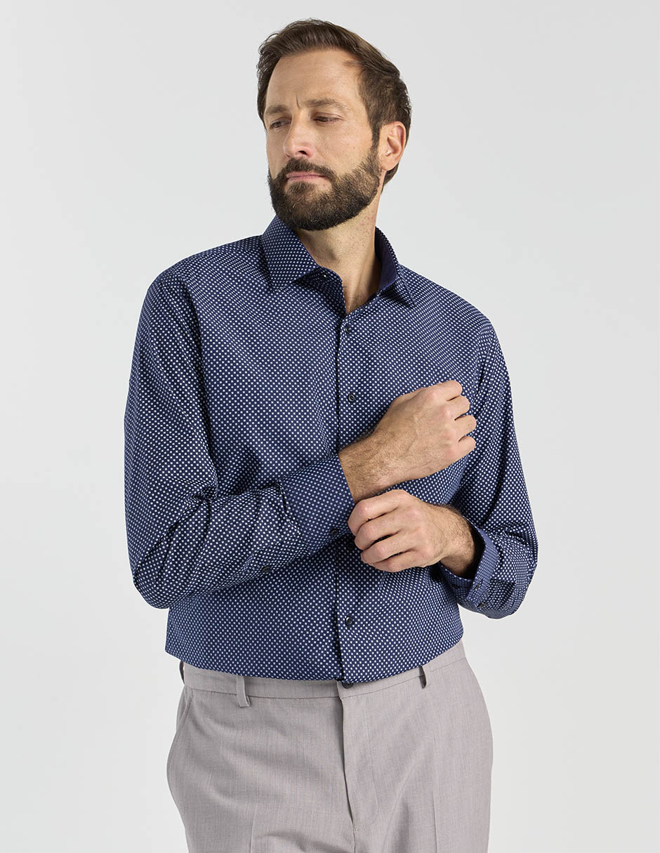 Camisa de vestir manga larga para hombre 2