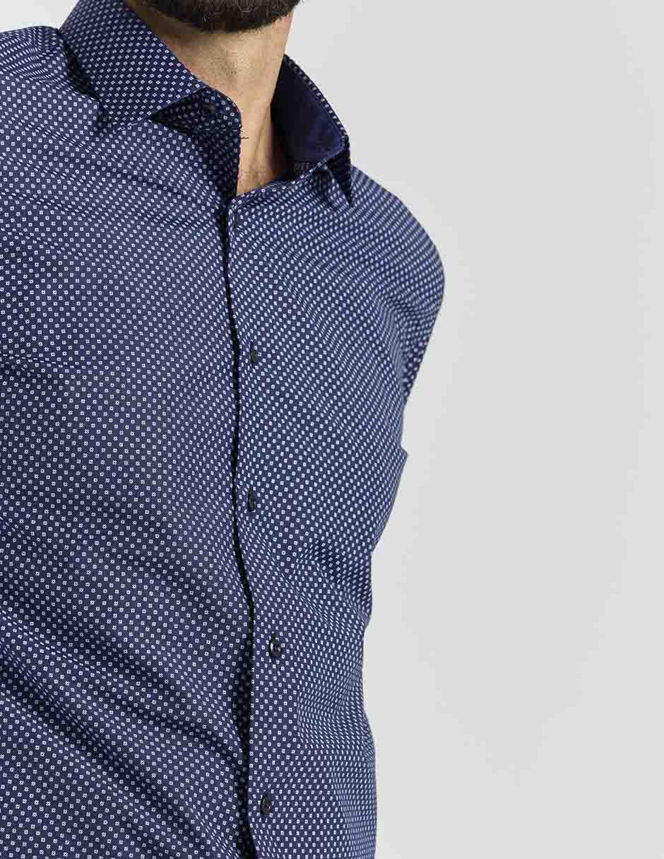 Camisa de vestir manga larga para hombre 4