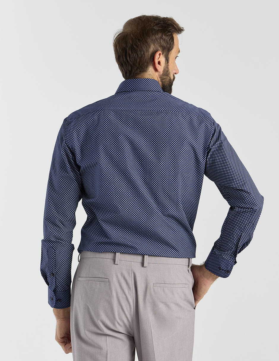 Camisa de vestir manga larga para hombre 6