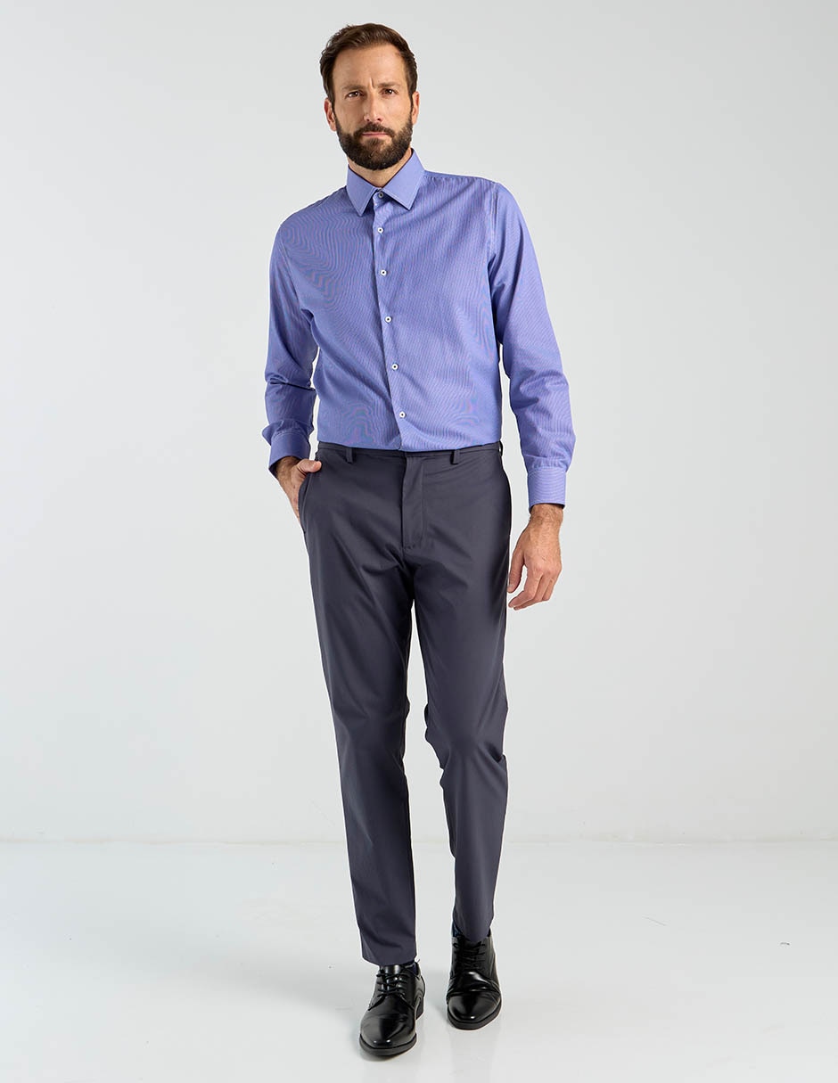 Camisa de vestir manga larga para hombre 3