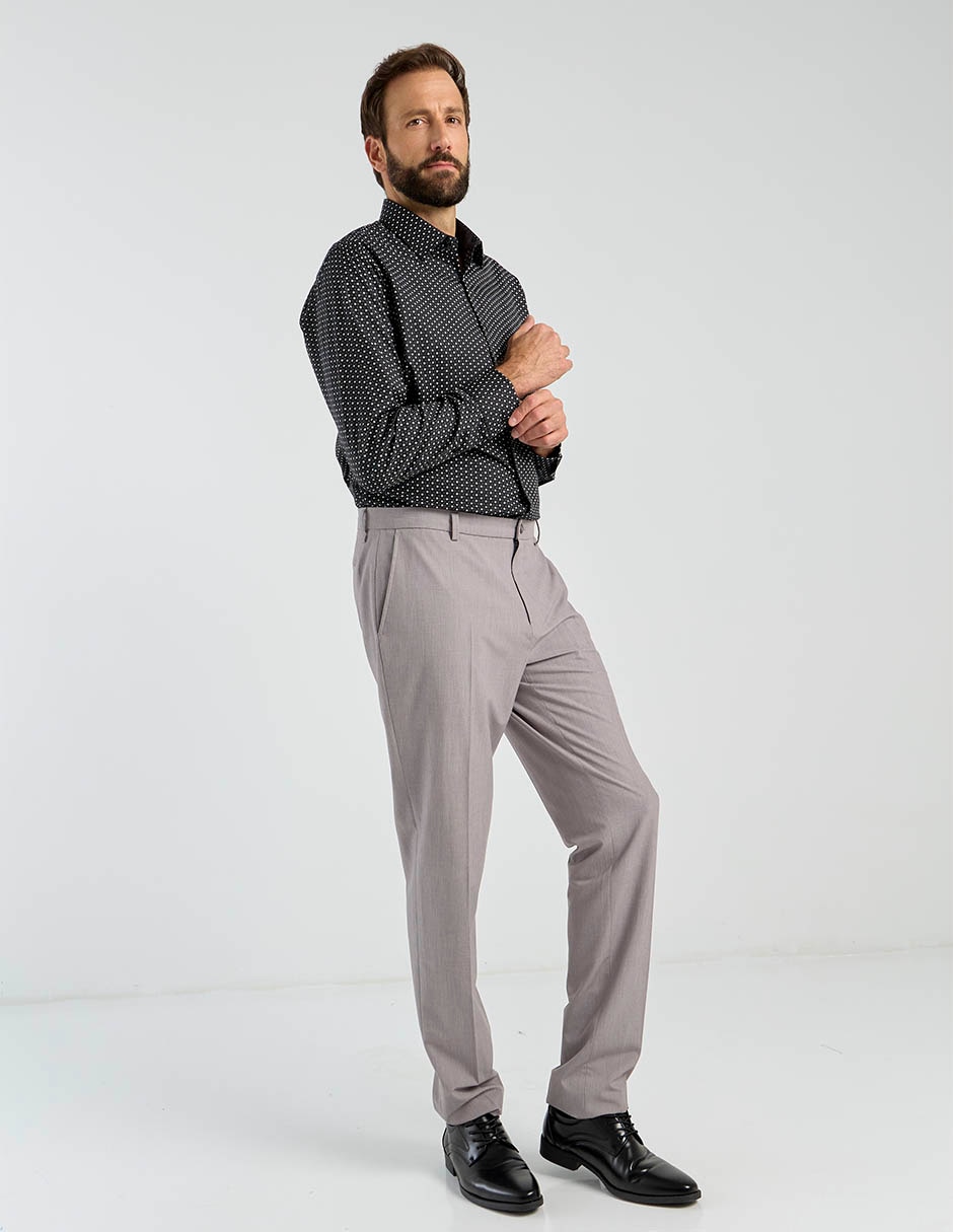 Camisa de vestir manga larga para hombre 3