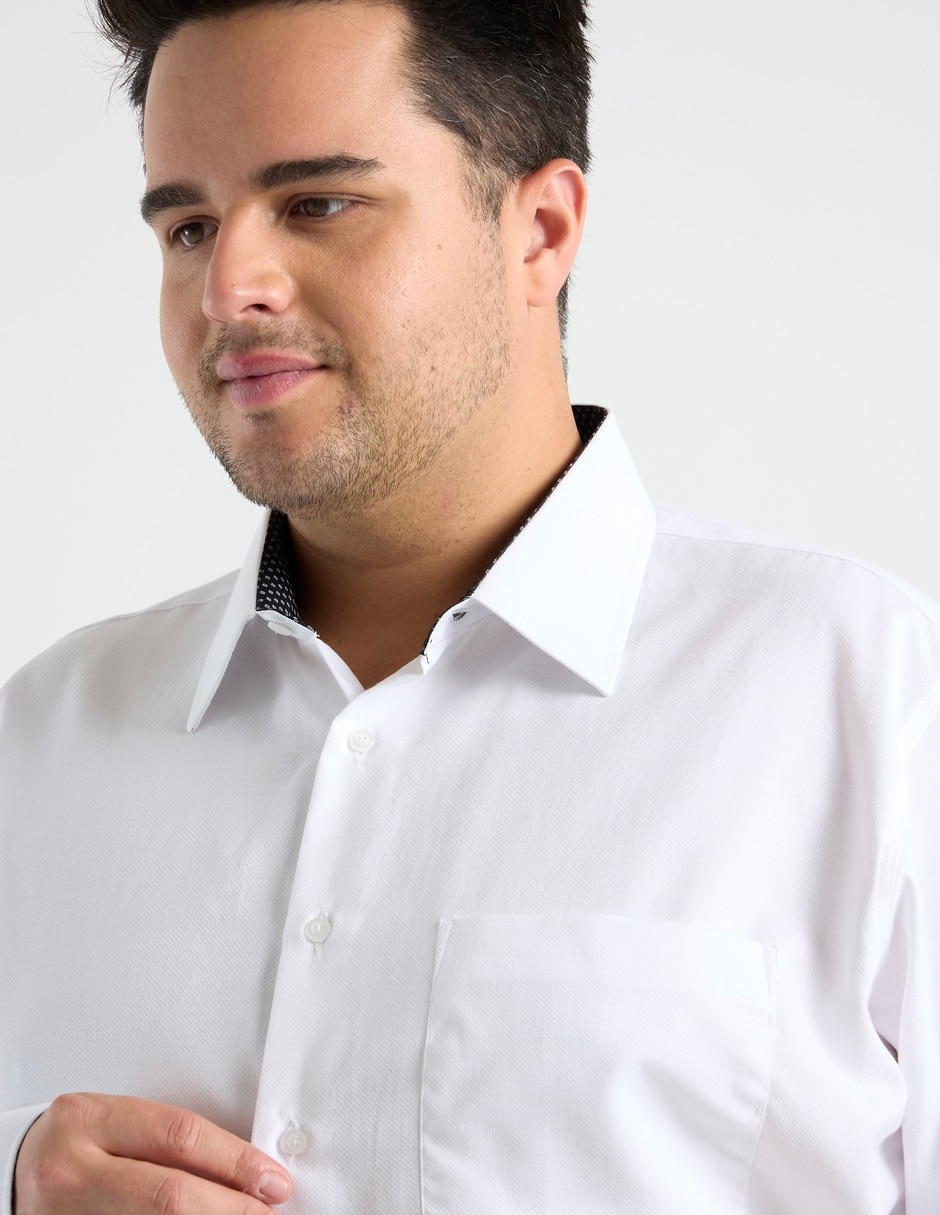 Camisa de vestir manga larga para hombre 4